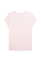 Dječja pamučna majica kratkih rukava Polo Ralph Lauren 313961230001 roza AW25