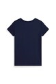 Dječja pamučna majica kratkih rukava Polo Ralph Lauren 313979033001 mornarsko plava AW25