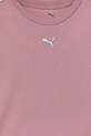 Dziewczynka Puma t-shirt bawełniany dziecięcy ESS Boxy Tee G 685131. różowy