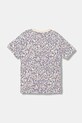 Puma t-shirt bawełniany dziecięcy TWEENERVERSE AOP Tee G 688500 fioletowy AW25
