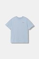 Puma t-shirt bawełniany dziecięcy ESS 2 COLOR Small No. 1 Logo Relaxed Tee bawełna niebieski 689101