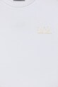 Девочка EA7 Emporio Armani Футболка basic для детей с хлопком 7G000137.AF10373 белый