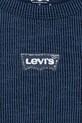Dziewczynka Levi's t-shirt dziecięcy COLOR BLOCK RAGLAN TOP 3EN517 granatowy
