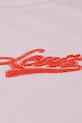 Fete Levi's tricou de bumbac pentru copii BOXY MEET AND GREET 3EN561 roz