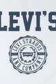 Levi's t-shirt dziecięcy SPORTY OVERSIZED TEE biały 3EN779