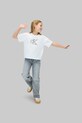Детская хлопковая футболка Calvin Klein Jeans IG0IG03040.128.170.9BYA белый