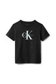Дитяча бавовняна футболка Calvin Klein Jeans IU0IU00715.128.170.9BYA чорний AW25