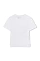 Karl Lagerfeld t-shirt bawełniany dziecięcy Z30943.114.150 biały AW25