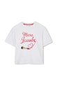 Детская хлопковая футболка Marc Jacobs W60579.114.150 белый AW25