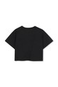 Marc Jacobs t-shirt bawełniany dziecięcy W60582 czarny AW25