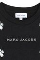 Dziewczynka Marc Jacobs t-shirt bawełniany dziecięcy W60582 czarny