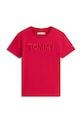 Tommy Hilfiger t-shirt bawełniany dziecięcy KG0KG08899.9BYA różowy AW25