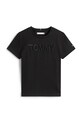 Παιδικό βαμβακερό μπλουζάκι Tommy Hilfiger KG0KG08899.9BYA μαύρο AW25
