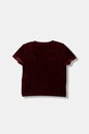Guess t-shirt dziecięcy J4YI48.K0232.9BYA bordowy AW25