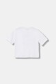 Guess t-shirt bawełniany dziecięcy J5BI07.I3Z14.9BYA biały AW25