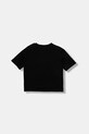 Guess t-shirt bawełniany dziecięcy J5BI07.I3Z14.9BYA czarny AW25