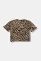 Guess t-shirt dziecięcy J5BI10.J1314.9BYA beżowy AW25