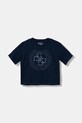 Детская хлопковая футболка Guess аппликация тёмно-синий J5BI22.I3Z14.9BYA