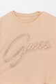 Dziewczynka Guess t-shirt bawełniany dziecięcy J5BI24.KCNQ4.9BYA beżowy