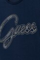 Dziewczynka Guess t-shirt bawełniany dziecięcy J5BI24.KCNQ4.9BYA granatowy