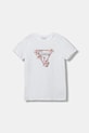 Guess t-shirt dziecięcy z elastanem biały J5BI30.J1314.9BYA