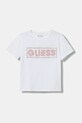 Guess t-shirt dziecięcy wzorzyste biały J5BI36.J1314.9BYA