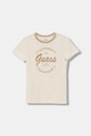 Dětské tričko Guess s elastanem béžová J5BI37.J1314.9BYA