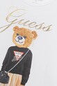 Dziewczynka Guess t-shirt bawełniany dziecięcy J5BI39.J1314.9BYA biały