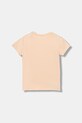 Guess t-shirt bawełniany dziecięcy J5BI39.J1314.9BYA pomarańczowy AW25