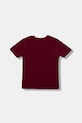 Dětské tričko Elisabetta Franchi EFTS247.0.JE006.140.158 burgundské AW25