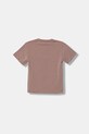 Elisabetta Franchi t-shirt dziecięcy EFTS247.0.JE006.116.128 różowy AW25