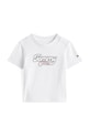 Дитяча бавовняна футболка Tommy Hilfiger бавовна білий KN0KN02055.9BYA