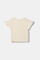 Παιδικό μπλουζάκι United Colors of Benetton 3P4ZC10QH.G.seasonal μπεζ AW25