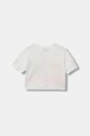 Дитяча бавовняна футболка United Colors of Benetton 3X1SC10PT.G.seasonal білий AW25