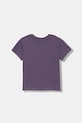 Dětské bavlněné tričko United Colors of Benetton 3X1SG10JV.P.seasonal fialová AW25