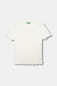 Dětské tričko United Colors of Benetton s elastanem bílá 3F1AC10N4.G.Season.9BYA
