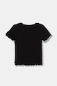 Παιδικό μπλουζάκι United Colors of Benetton 3F1AC10N4.G.reproposed μαύρο AW25