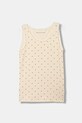 Fete United Colors of Benetton top copii 2-pack 37CY0H00P.G.seasonal bej