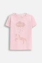 Coccodrillo tricou copii print roz ZC5143203VGA