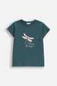 Coccodrillo t-shirt dziecięcy z elastanem zielony ZC5143221VGA