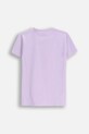 Coccodrillo t-shirt dziecięcy ZC5143223VGA fioletowy AW25