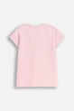Coccodrillo t-shirt dziecięcy ZC5143239VGA różowy AW25