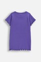 Coccodrillo t-shirt dziecięcy ZC5143202RGK fioletowy AW25