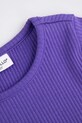 Dziewczynka Coccodrillo t-shirt dziecięcy ZC5143202RGK fioletowy