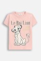 Dětské tričko Coccodrillo s elastanem růžová ZC5143211LGD