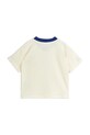 Băieți Mini Rodini tricou de bumbac pentru copii Camp Rodini 2562010211 bej