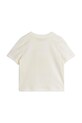 Mini Rodini tricou de bumbac pentru copii Sun 2562011011 bej AW25