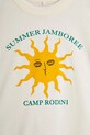Băieți Mini Rodini tricou de bumbac pentru copii Sun 2562011011 bej