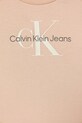 CHLAPEC Kojenecké tričko Calvin Klein Jeans IN0IN00001.9BYA oranžová