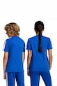 adidas tricou de bumbac pentru copii JC7470 albastru